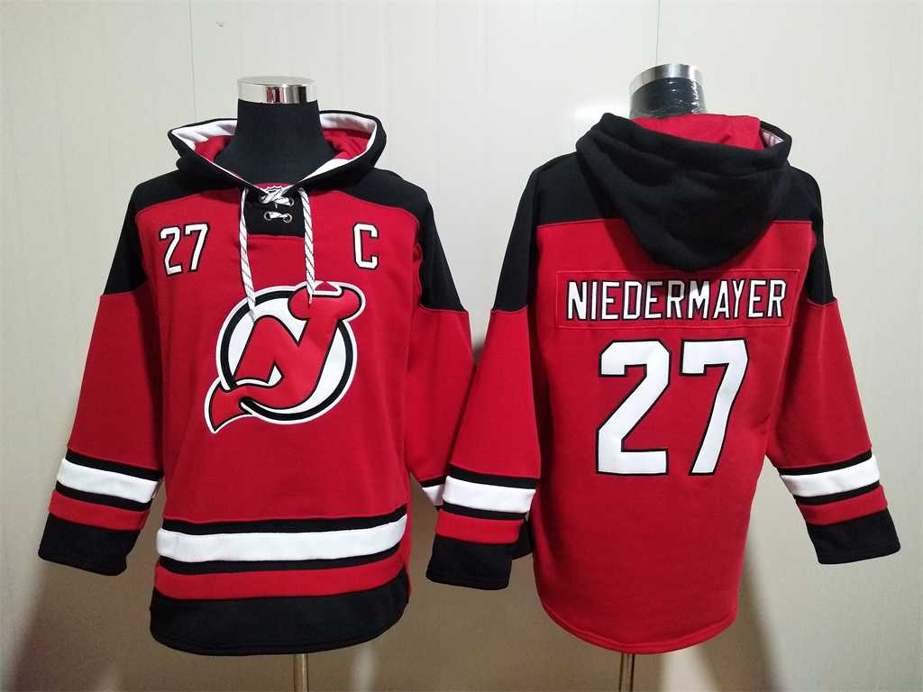 Devils 27 Scott Niedermayer Red All Stitched Sweatshirt Hoodie,We sell and wholesale Devils 27 Scott Niedermayer Red All Stitched Sweatshirt Hoodie on line form chian!